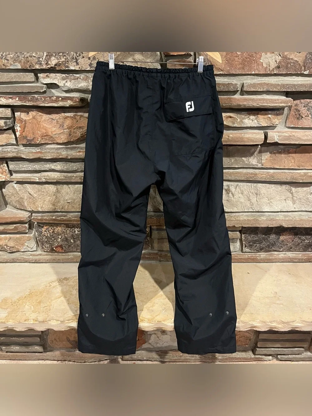 FootJoy DryJoys Black Waterproof Golf Pants